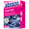 Abrazo Biodegradable Grease & Grime Soap Cleaning Pads - Pack Of 15