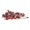 8mm Red Hole Ring Terminal - Pack Of 100