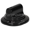 Leisure Oven Thermostat Control Knob - Black