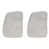 Hoover AC36 Microfibre Steam Mop Cloth Pad - Pack Of 2