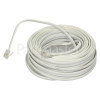 Wellco ADSL 15M Modem Cable RJ11 Plug To RJ11 Plug