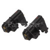 Brandt 7500 Carbon Brush & Holder (Pair) : Ceset Motors Only!
