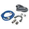 2.5Mtr. Universal Washing Machine Cold Fill Hose & Drain Outlet Hose Extension 22mm / 29mmKit