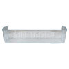 Stoves Fridge Door Lower Bottle Shelf, Clear, 390mm X 90mm X 98mm