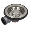 Franke 90mm Waste Basket With Overflow Inlet