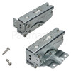 Bosch Fridge Upper/Lower Integrated Door Hinge Kit