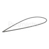 Beko WM5120W Door Seal Clamp Spring Band / Clip / Retainer Spring : Min. Dia. 230mm