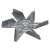 Fan Six Blades Dia. 15cm ( 150mm D-shaft Medium )