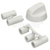 Progress PBN3320X Universal Multifit Cooker Control Knob - White