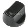 Ariston Hotplate Control Knob - Black