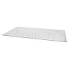 Amana Fridge Bottom Glass Shelf : 475x255mm