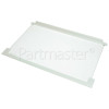 Brandt 3230 Fridge Middle Shelf Assembly : 477x305mm