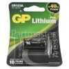 GP Batteries Lithium Pro CR123A Battery
