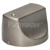 Oven Control Knob - Silver