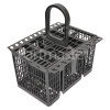 Hotpoint-Ariston Cutlery Basket With Side Slots, Grey