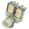 Samsung Cold Water Double Solenoid Inlet Valve : 180Deg. 12 Bore Outlets