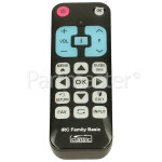 Image of Compatible Sharp Basic Function TV Remote Control