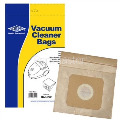 Vax E62 & U62 Dust Bag (Pack Of 5)