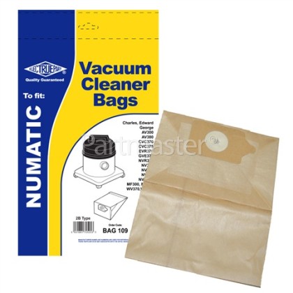 Numatic 2B Dust Bag (Pack Of 5)