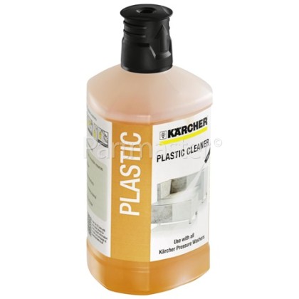 Karcher 3-in-1 Plug 'N' Clean Plastic Cleaner Detergent - 1 Litre