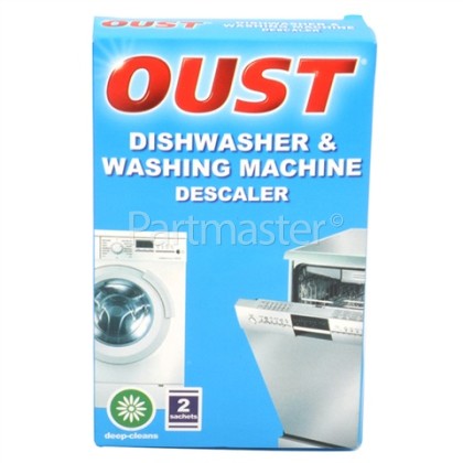 Oust Descaler: Dishwasher & Washing Machine (2 X 50ml Sachets)