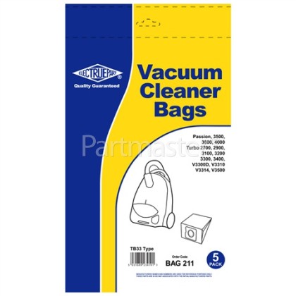 bluesky bvc 1600 tb33 dust bag pack of 5 bag211 www bluesky bvc 1600 tb33 dust bag pack of 5 bag211 www