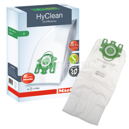 Miele 3D U Hyclean Dust Bag (Box Of 4)