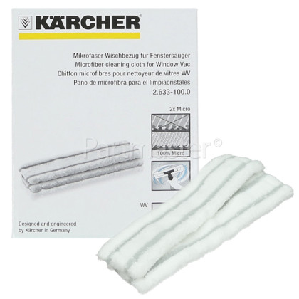 Karcher Microfibre Cleaning Cloth (Pack Of 2)