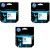 Genuine 711 Cyan Ink Cartridge - 3 Pack X 29ml - CZ134A