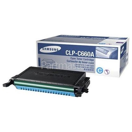 Samsung CLP-660 Genuine CLP-C660A Cyan Toner Cartridge