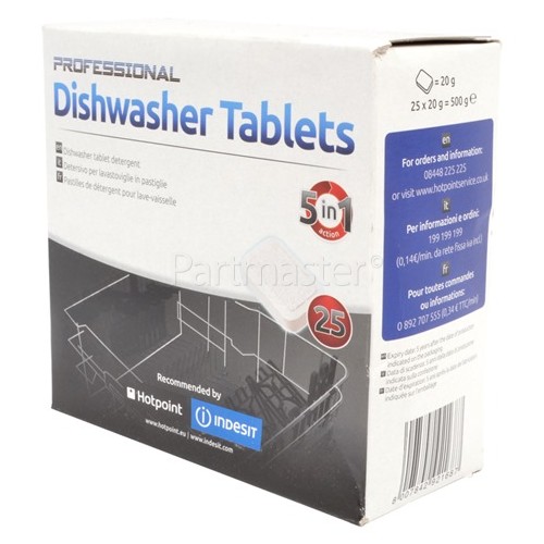 Indesit Professional Dishwasher Tablets For Any Make