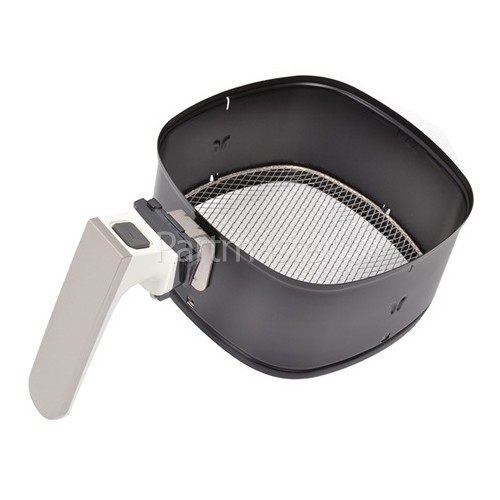 Philips Deep Fat Fryer Basket With Handle In Grey