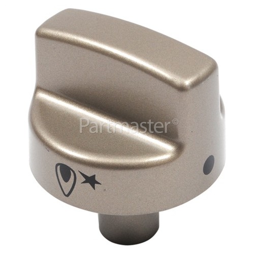 DeLonghi Cooker Burner Control Knob Gold www.partmaster.co.uk