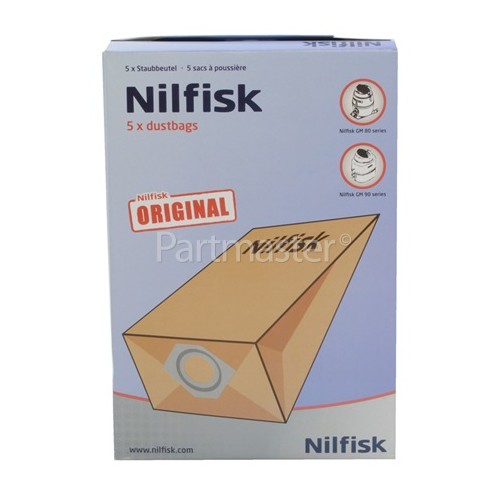 Nilfisk Dust Bag (Pack Of 5)