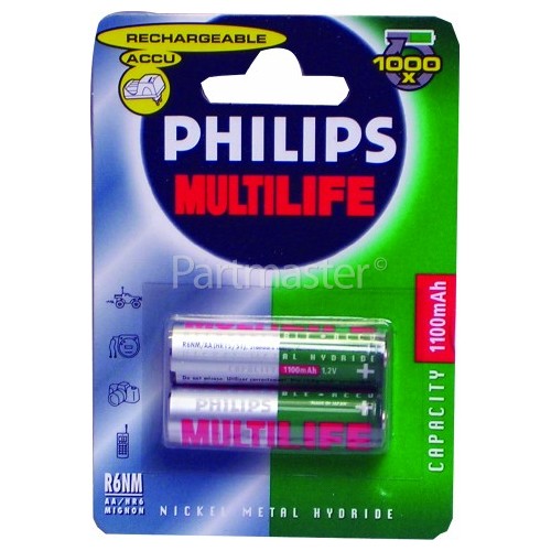 Philips AA Cordless Phone Battery www.partmaster.co.uk