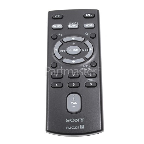 Sony RM-X231 Car Audio Remote Control