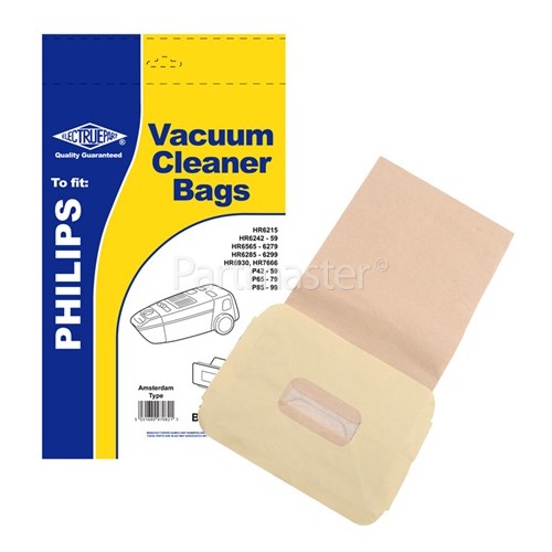 Philips 432 Amsterdam Dust Bag (Pack Of 5) - BAG29