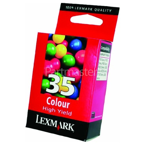 Lexmark Genuine No.35 Colour Print Cartridge