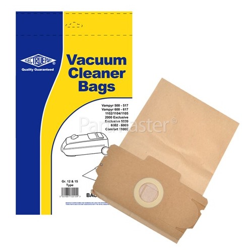 Singer Grobe 12 & 15 Dust Bag (Pack Of 5) - BAG110