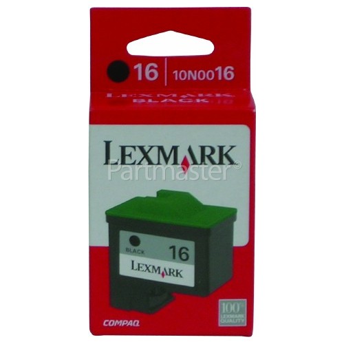 Lexmark Genuine No.16 Black Print Cartridge