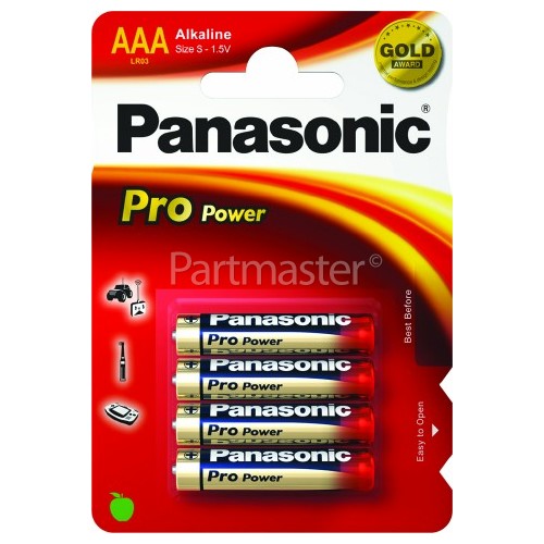 Panasonic AAA Pro Power Alkaline Batteries