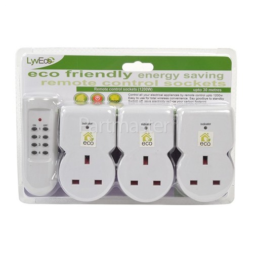 Lyvia Remote Control 13Amp. Type Sockets