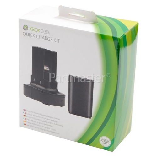 Microsoft Xbox 360 Quick Charge Kit - UK Plug