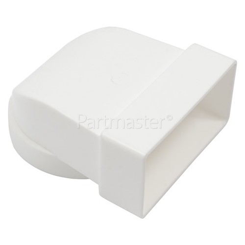 ITD Female Elbow Bend Vent Ducting: 90 Deg - 110mm X 54mm