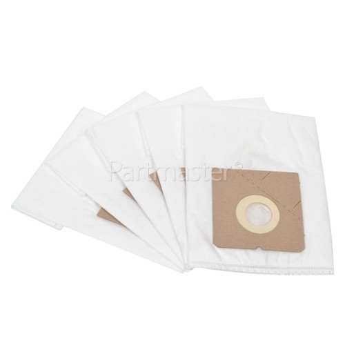 White & Brown AT 1300 73 Filter-Flo Synthetic Dust Bags (Pack Of 5) - BAG285