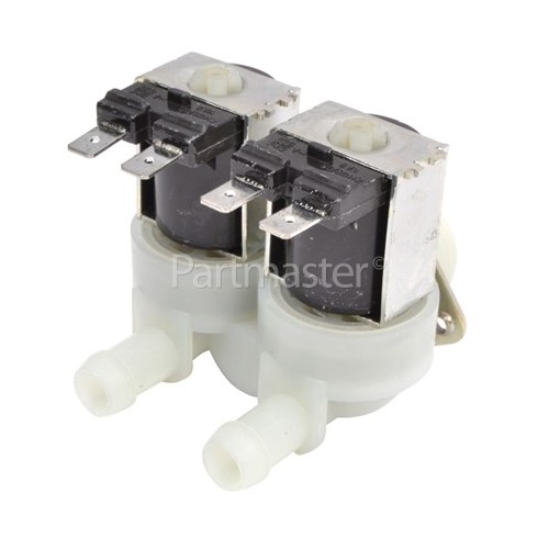 Cold Water Double Solenoid Inlet Valve : 180Deg. 12 Bore Outlets