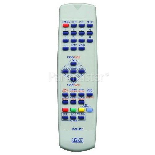 Classic T55-1020 Compatible TV Remote Control