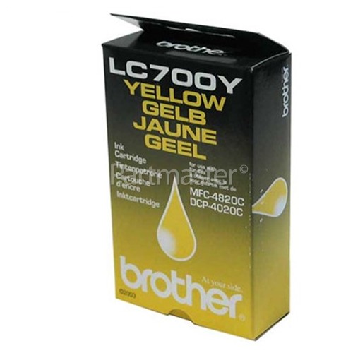 Brother Genuine LC700Y Yellow Ink Cartridge