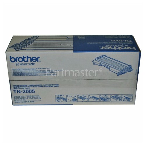 Brother Genuine TN-2005 Black Toner Cartridge