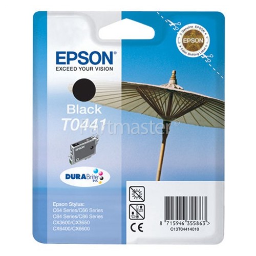 Epson Genuine T0441 Black DURABrite Single Cartridge